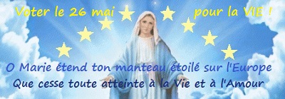 Elections européennes 2019, 26 mai : le choix de la Vie !