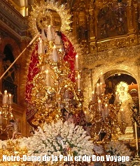 Notre Dame de la Paix et du Bon Voyage en Andalousie, protectrice des Philippins 