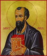 Saint Paul écrivit des lettres aux Ephésiens et vécut à Ephèse. Il était tisserand.