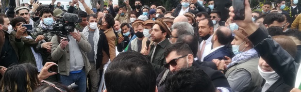 La visite de Ahmad Massoud à Paris le 27 mars 2021